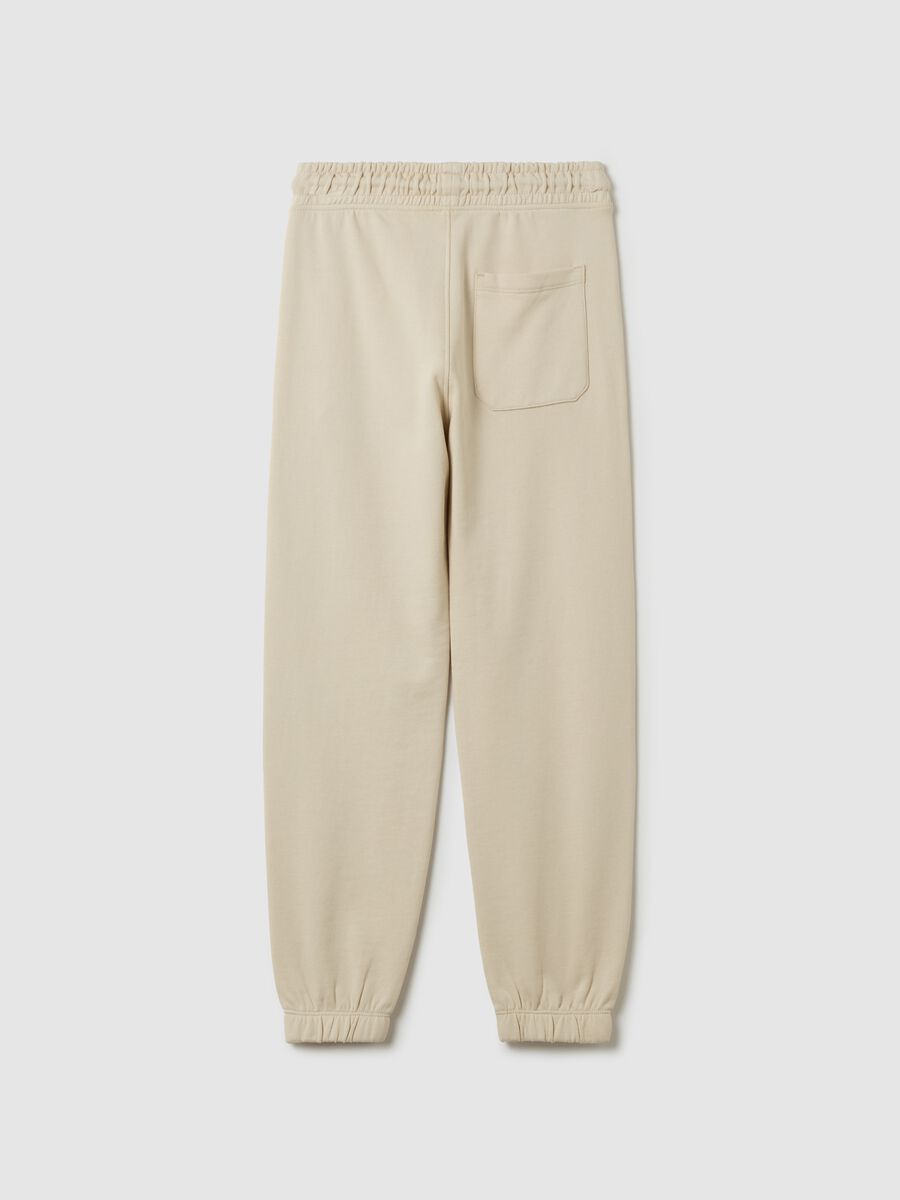 Essential joggers in fleece with drawstring_4