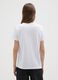 White pure cotton regular fit t-shirt with round neckline_2