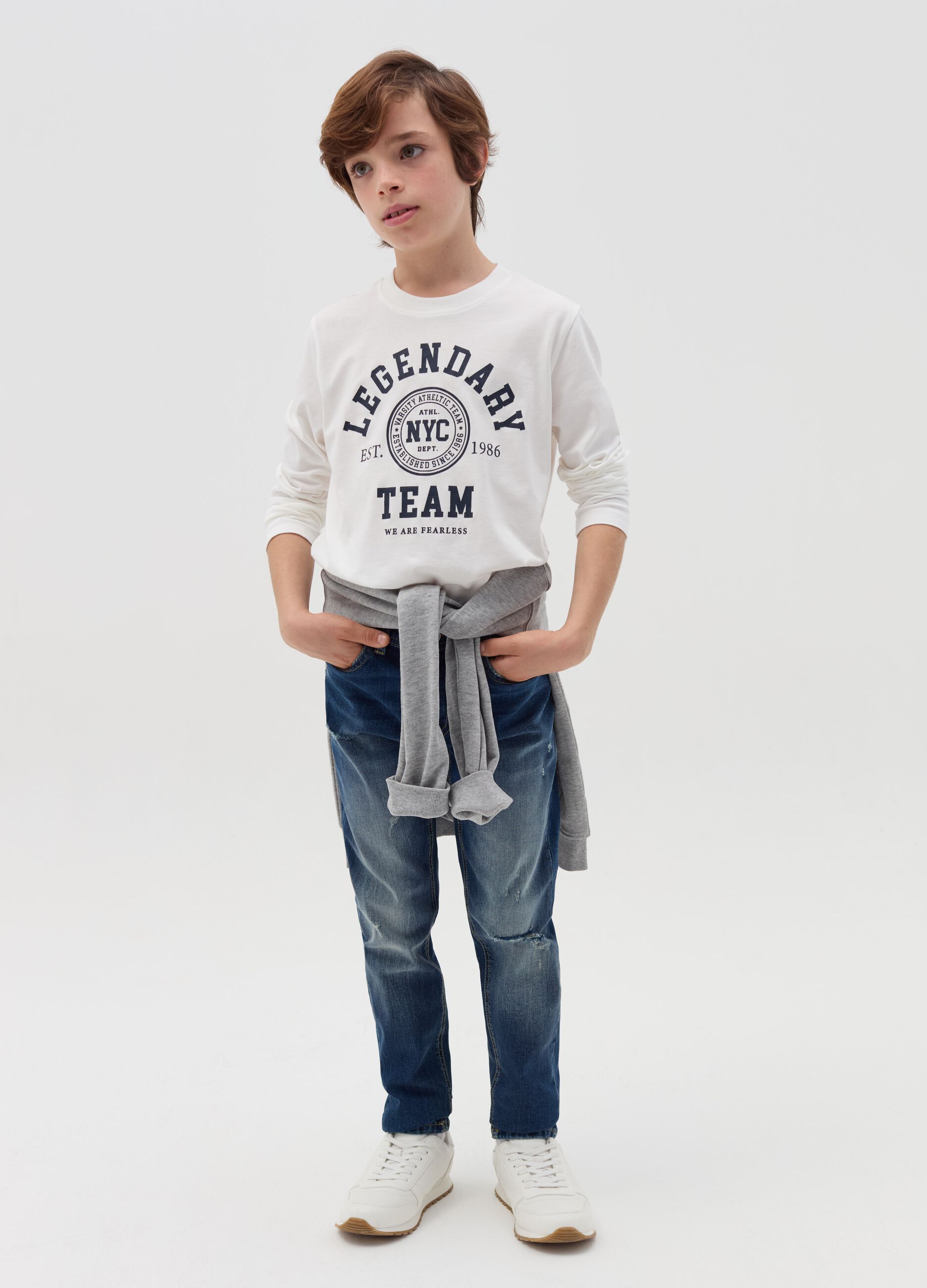 Abbigliamento Scarpe e Accessori da Ragazzo Denim OVS