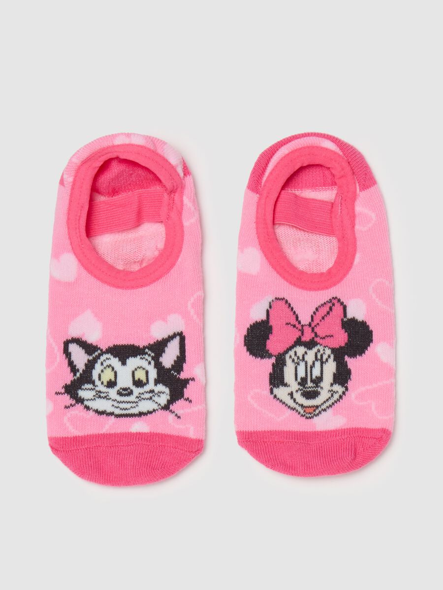 Slipper socks with Minnie and Figaro design_0