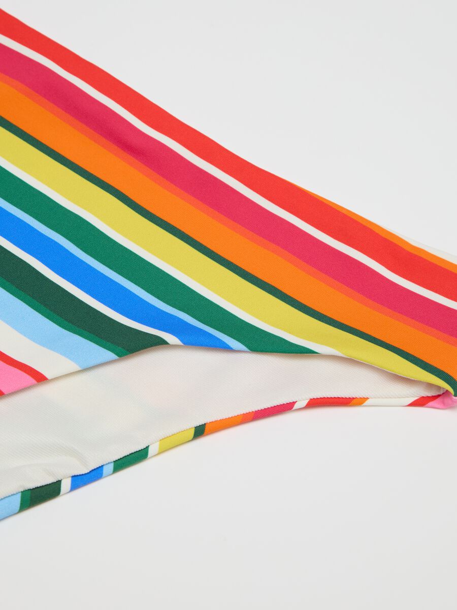 Women’s briefs in multicoloured stretch fabric with elasticated waist_5