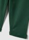 Green jogger trousers for boys in pure cotton regular fit_3