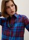 Multicoloured check shirt in pure cotton flannel_3