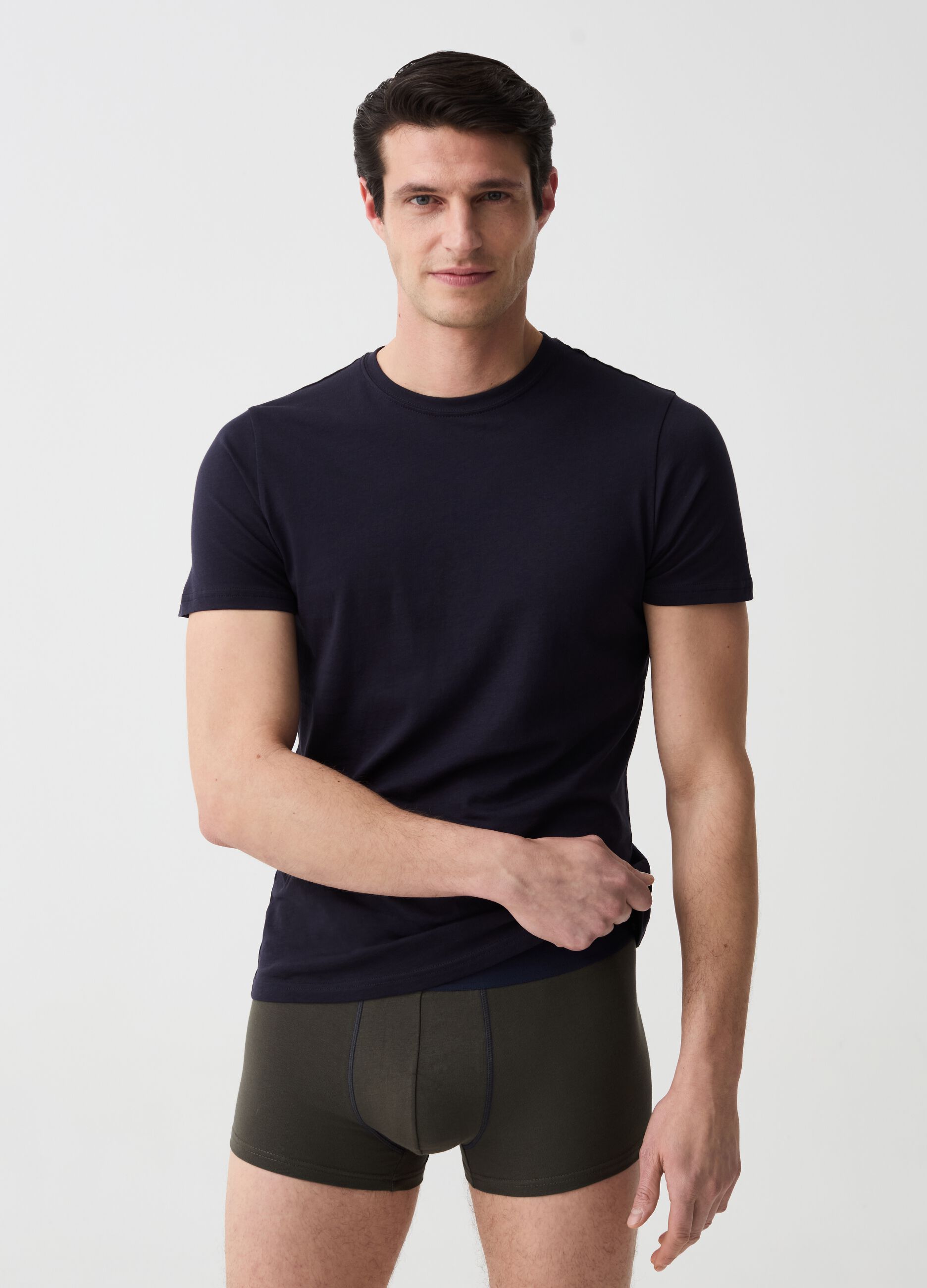 Ovs Tripack boxer con stampa granchio