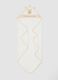 Accappatoio bianco in misto cotone organico con cappuccio a tema Winnie The Pooh_1