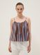 Brown striped pure cotton top_2