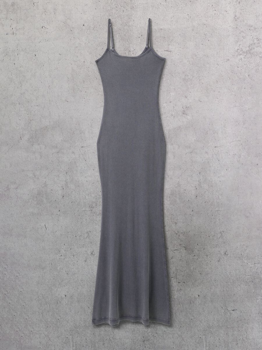 Long Dress Vintage Grey_5