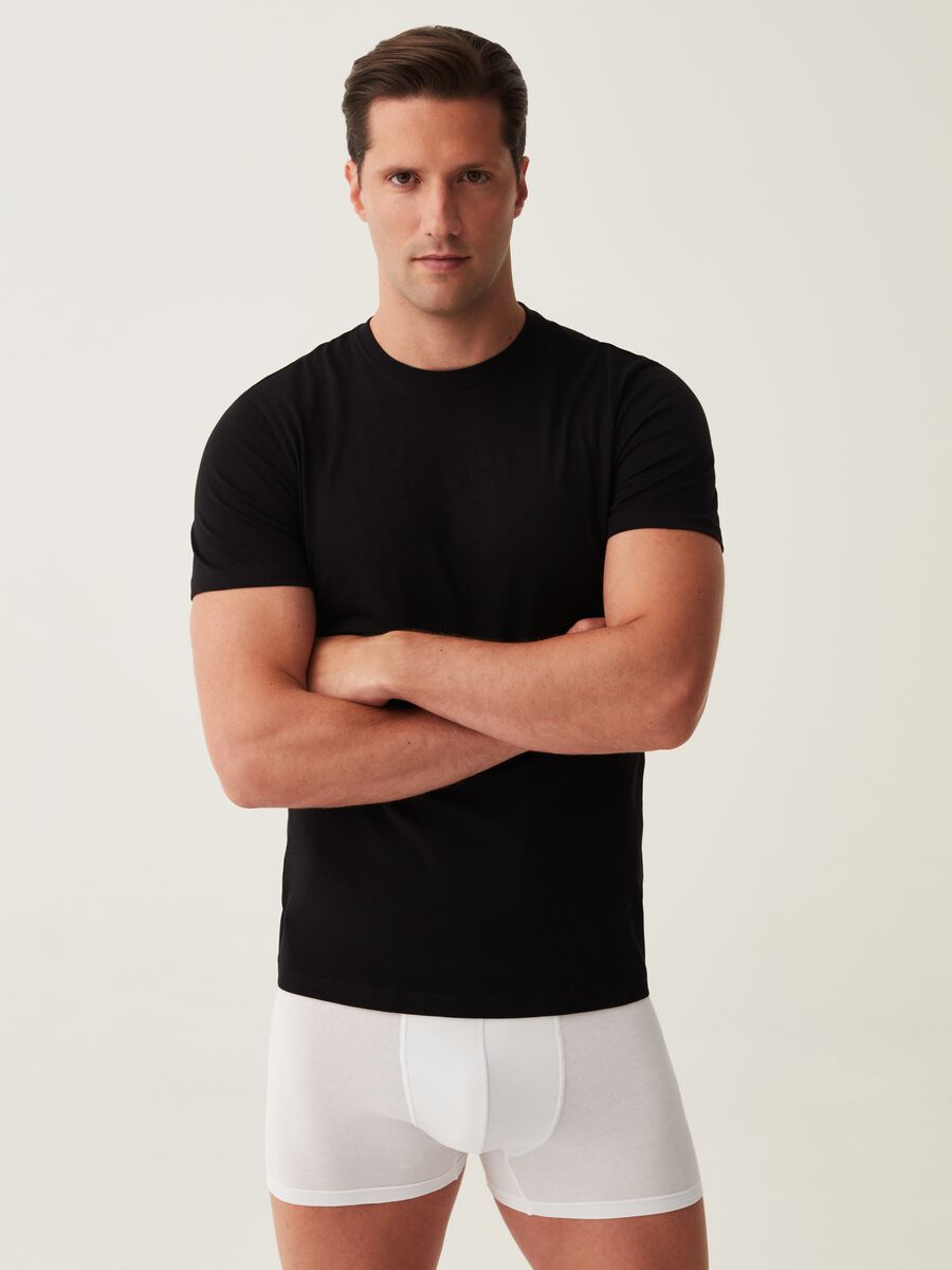 Boxer in cotone stretch_0