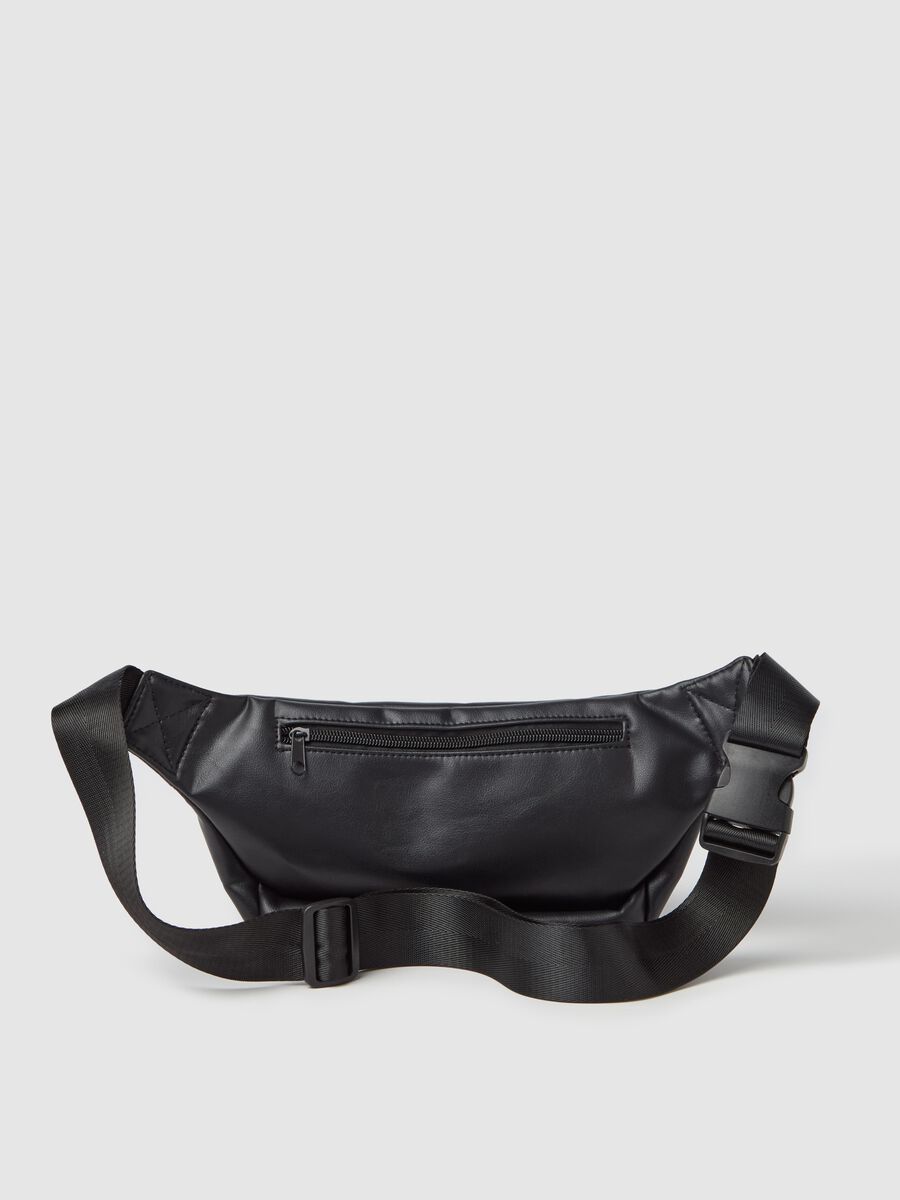 Bum bag in glossy fabric_1
