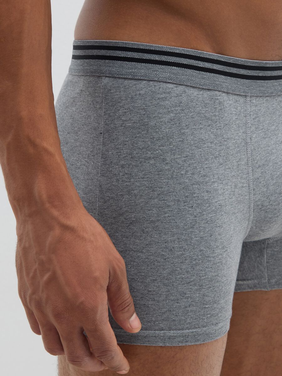 Three-pack of stretch cotton grey boxers_3