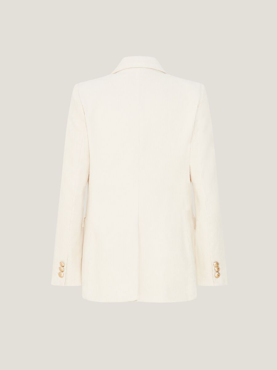Blazer doppiopetto in corduroy_4