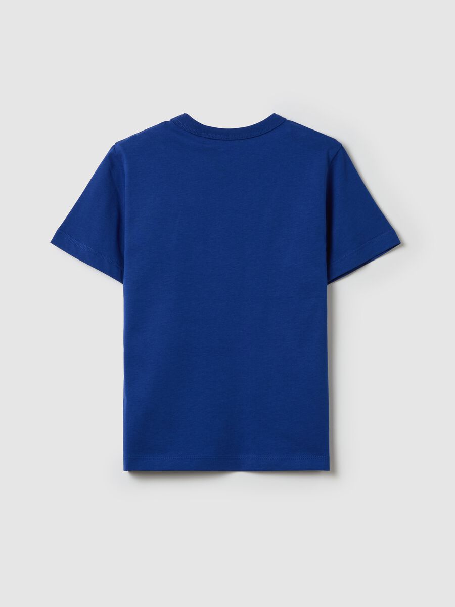 Solid colour T-shirt in organic cotton_1