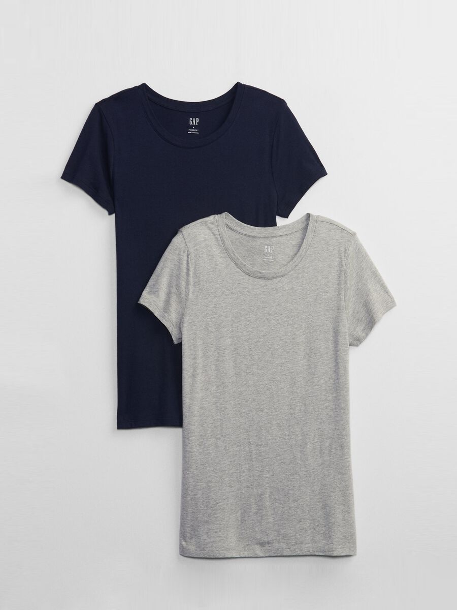Twin-pack cotton and modal T-shirts_2