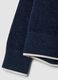 Blue stretch crew-neck top_3