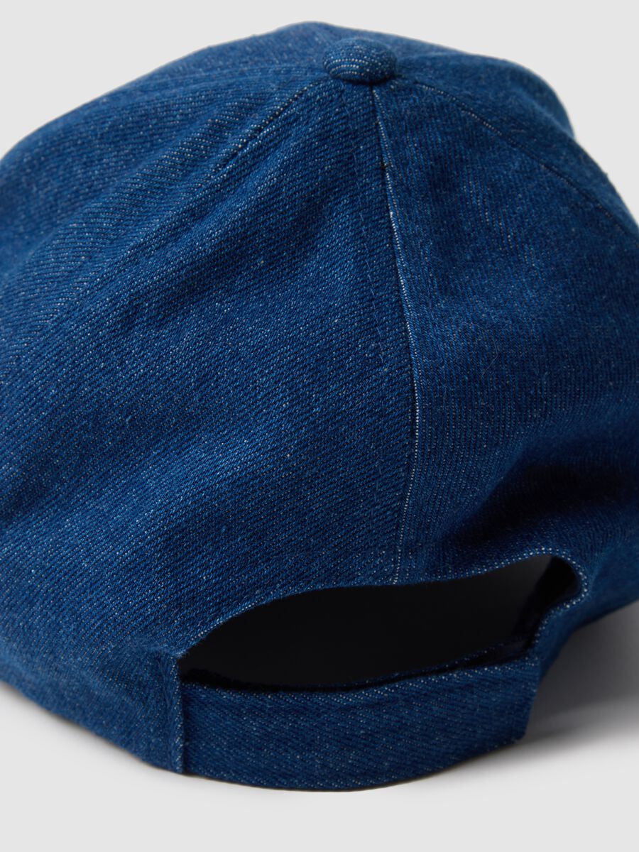 Cappello da bambino in puro cotone denim_1