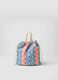Multicolour patterned backpack with adjustable shoulder straps_0