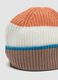 Multicolour ribbed jersey knit hat_2