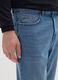 Pure cotton denim regular tapered jeans_3