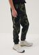 Boys' multicolour pure cotton TieDye regular fit trousers_1
