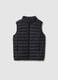 Gilet Ultralight imbottito nero da ragazzo regular fit con cappuccio_3