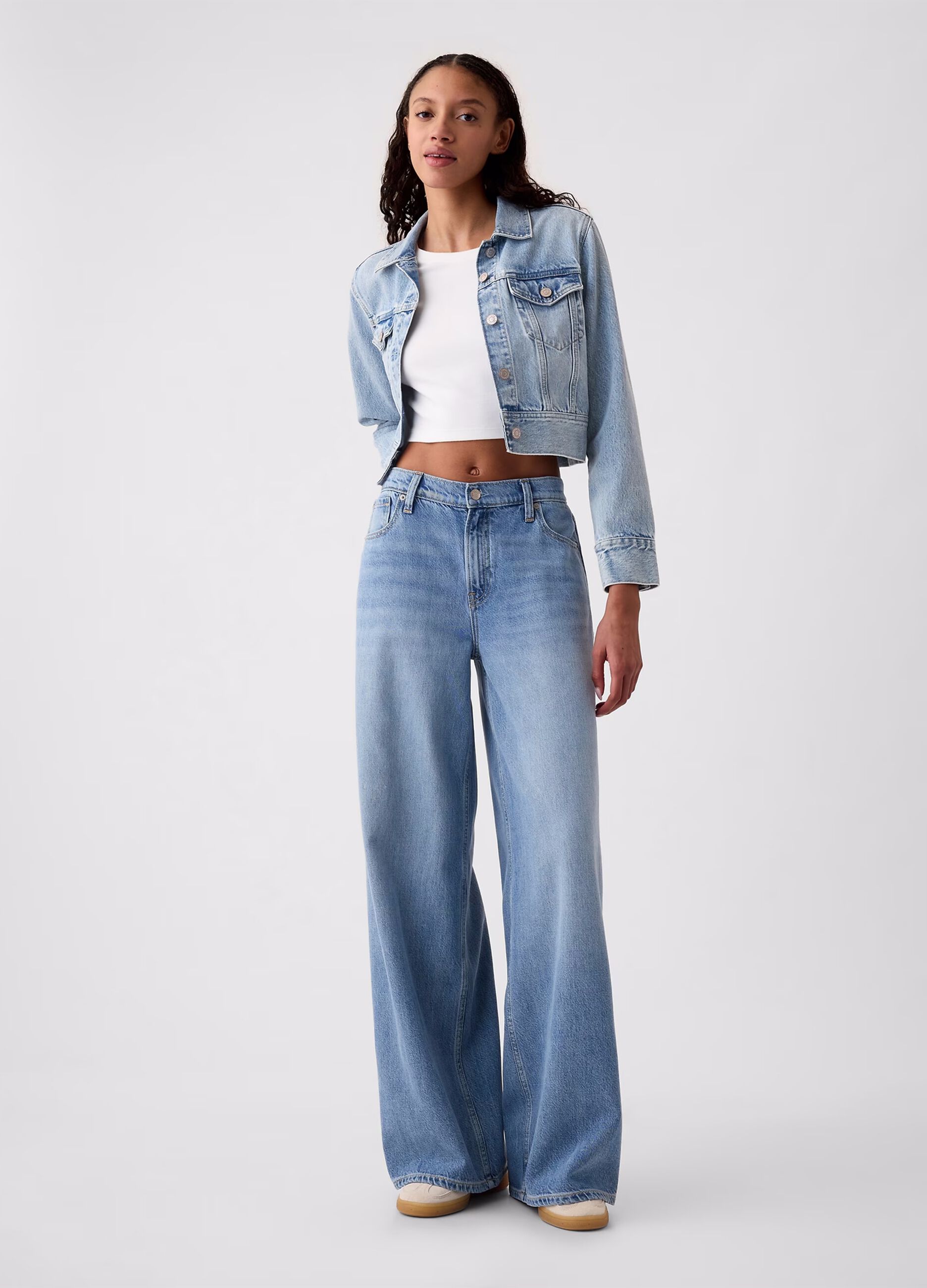 Regular-rise baggy-fit jeans