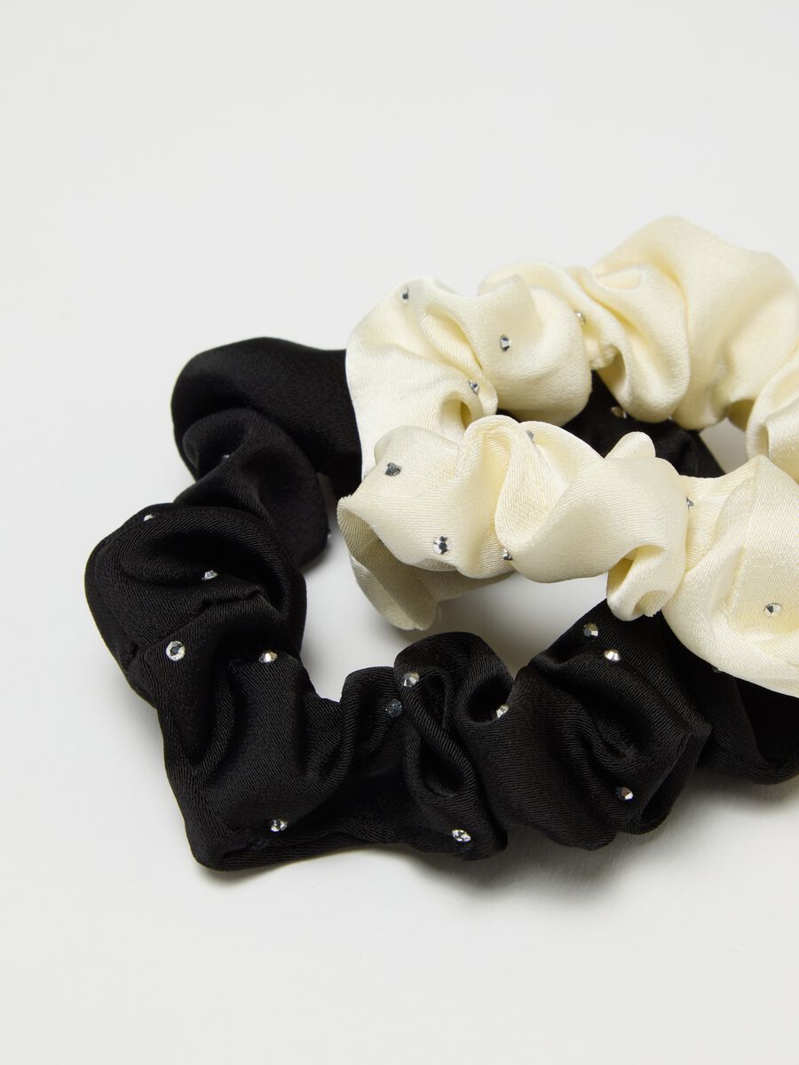 Women's Multicolour Fabric Hair Bands_2