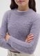 Girls' Soft Purple Fitted Jumper_2