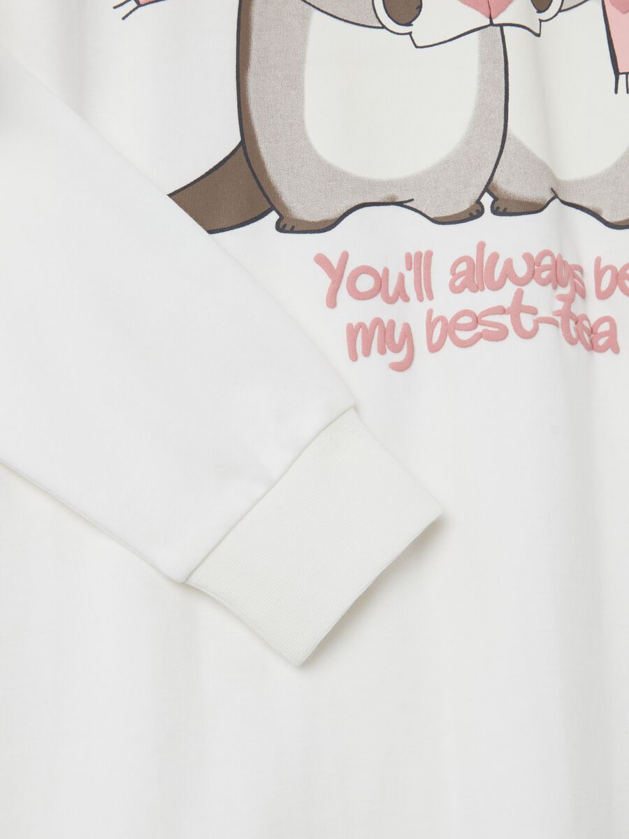 Organic cotton pyjamas with print_2