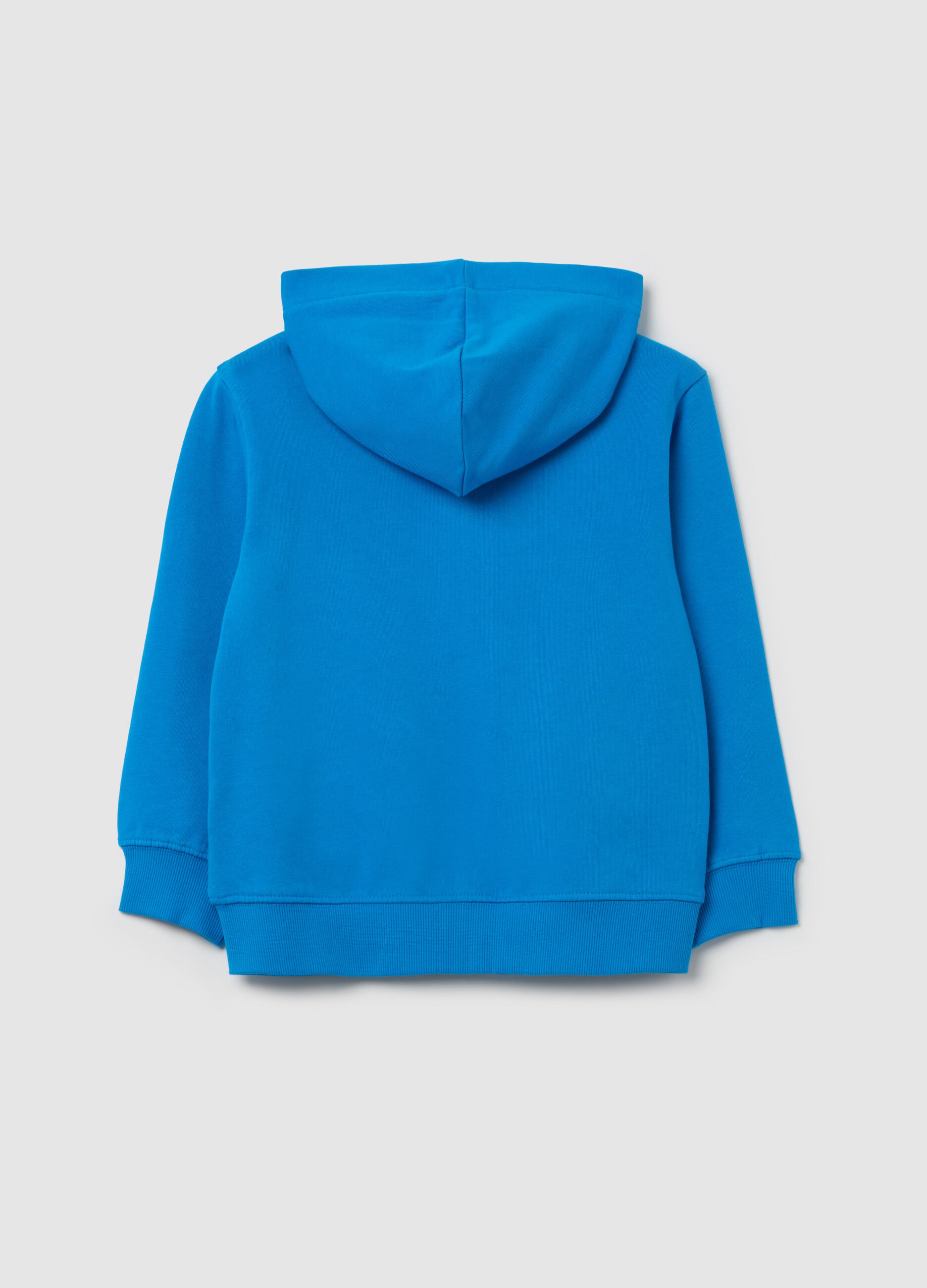 Full-zip in French Terry con cappuccio