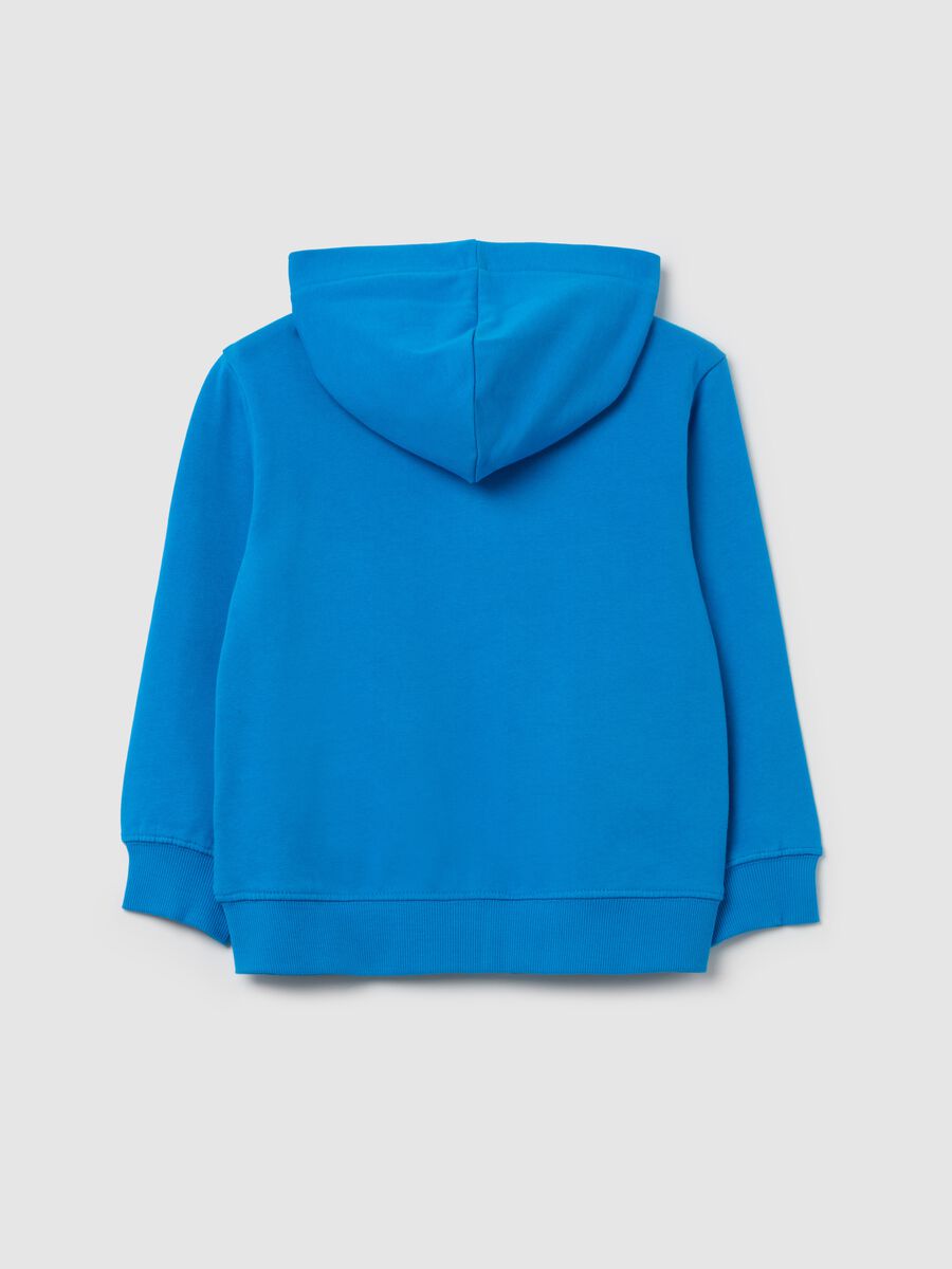Full-zip in French Terry con cappuccio_1