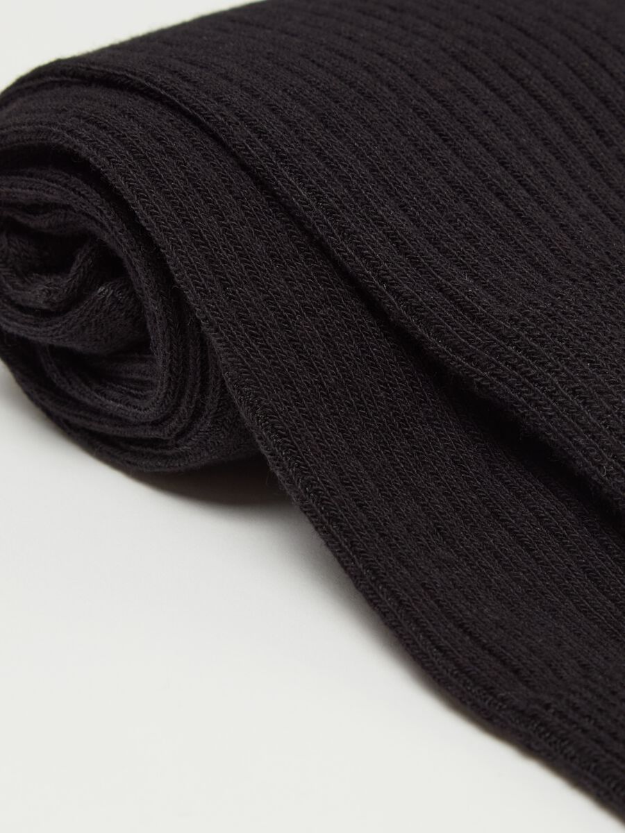 Three-pair pack ribbed midi socks_1