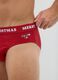 Red Christmas cotton briefs with regular fit_3