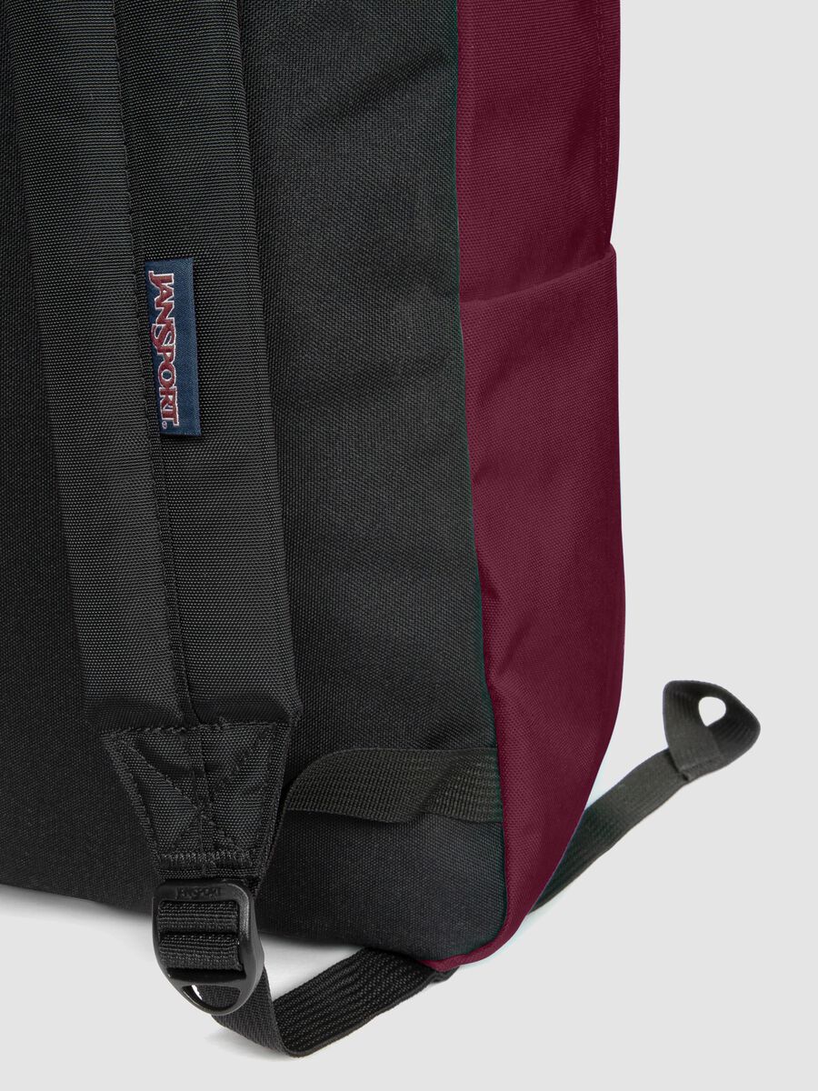 Zaino rosso con tasca frontale_3