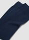 Pack of 2 blue ankle socks in a cotton and cashmere blend_1