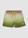 Green boys&rsquo; swim shorts with d&eacute;grad&eacute; fade_0
