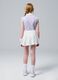 ALTAVIA COURT white performance skirt in stretch technical fabric_2
