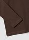 Light brown organic cotton turtleneck jumper_3
