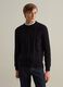 Cable-knit pullover with diamond motif_1