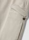 Pantaloni grigi cargo in twill di cotone elasticizzato comfort fit_1