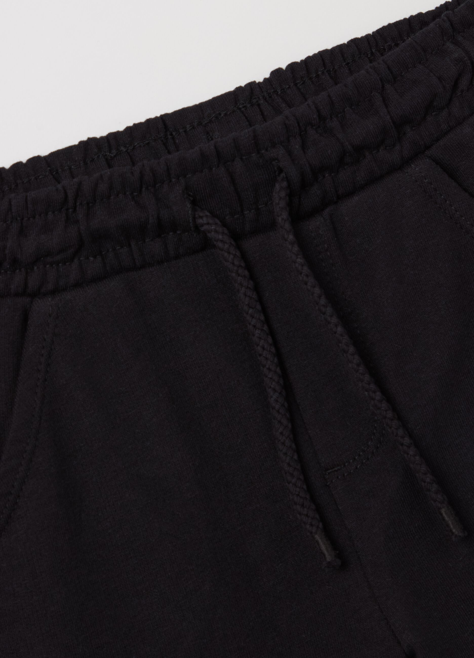 Jogging set in cotone con stampa animali 