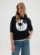 Black pure cotton sweatshirt with print_1