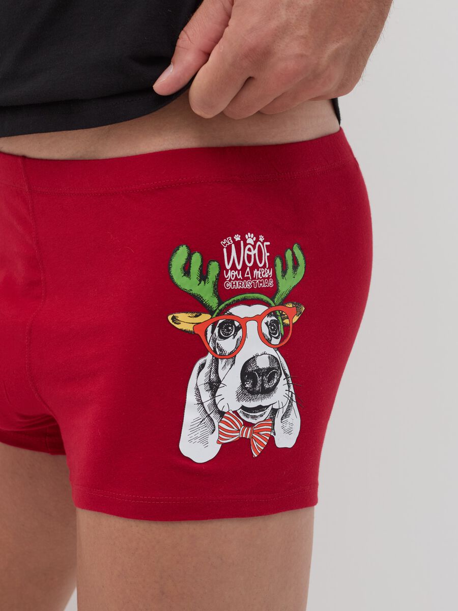 Boxer shorts with Christmas print_2