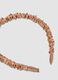 SINCERELY HAIR Mocha Satin Headband_1
