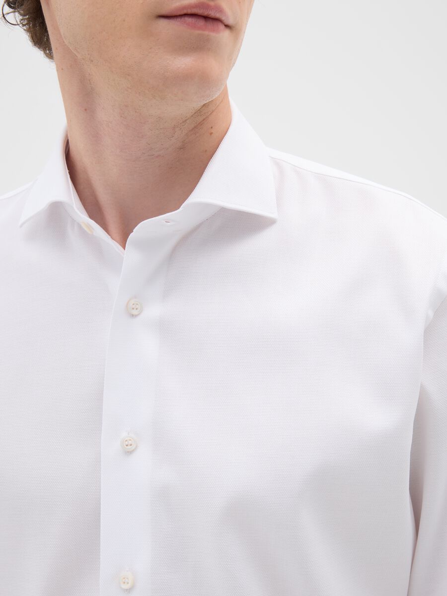 White Long-Sleeved Cotton Shirt_1