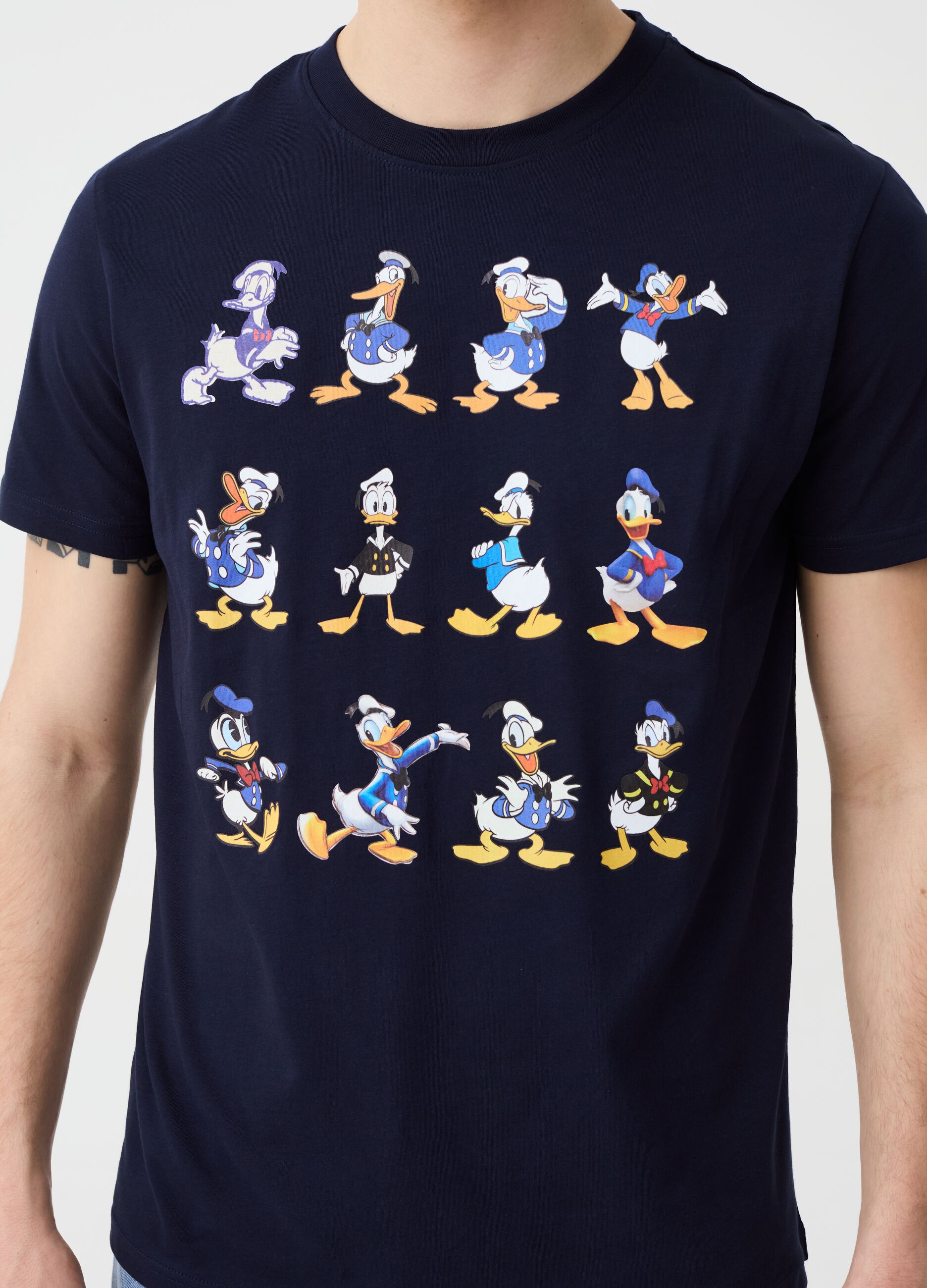 T-shirt in cotone Donald Duck 90