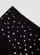 Black stretch organic cotton girls&rsquo; briefs with star print_3