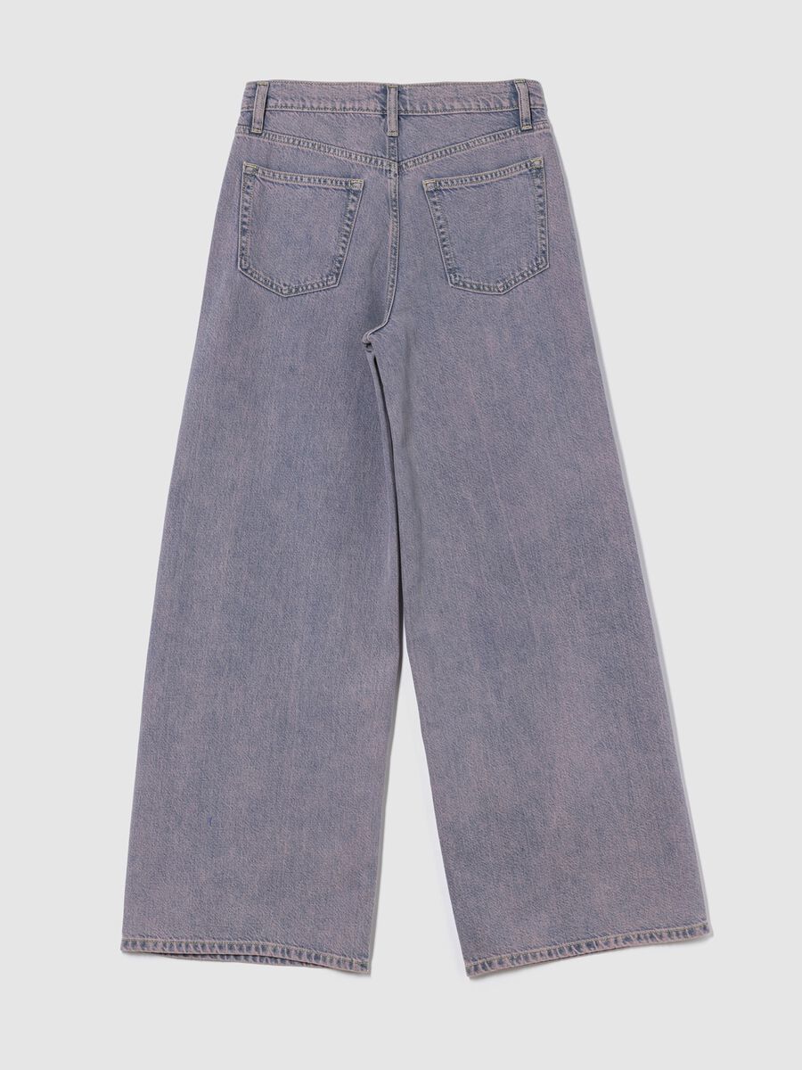 Pantaloni a gamba larga in cotone e Lyocell_7