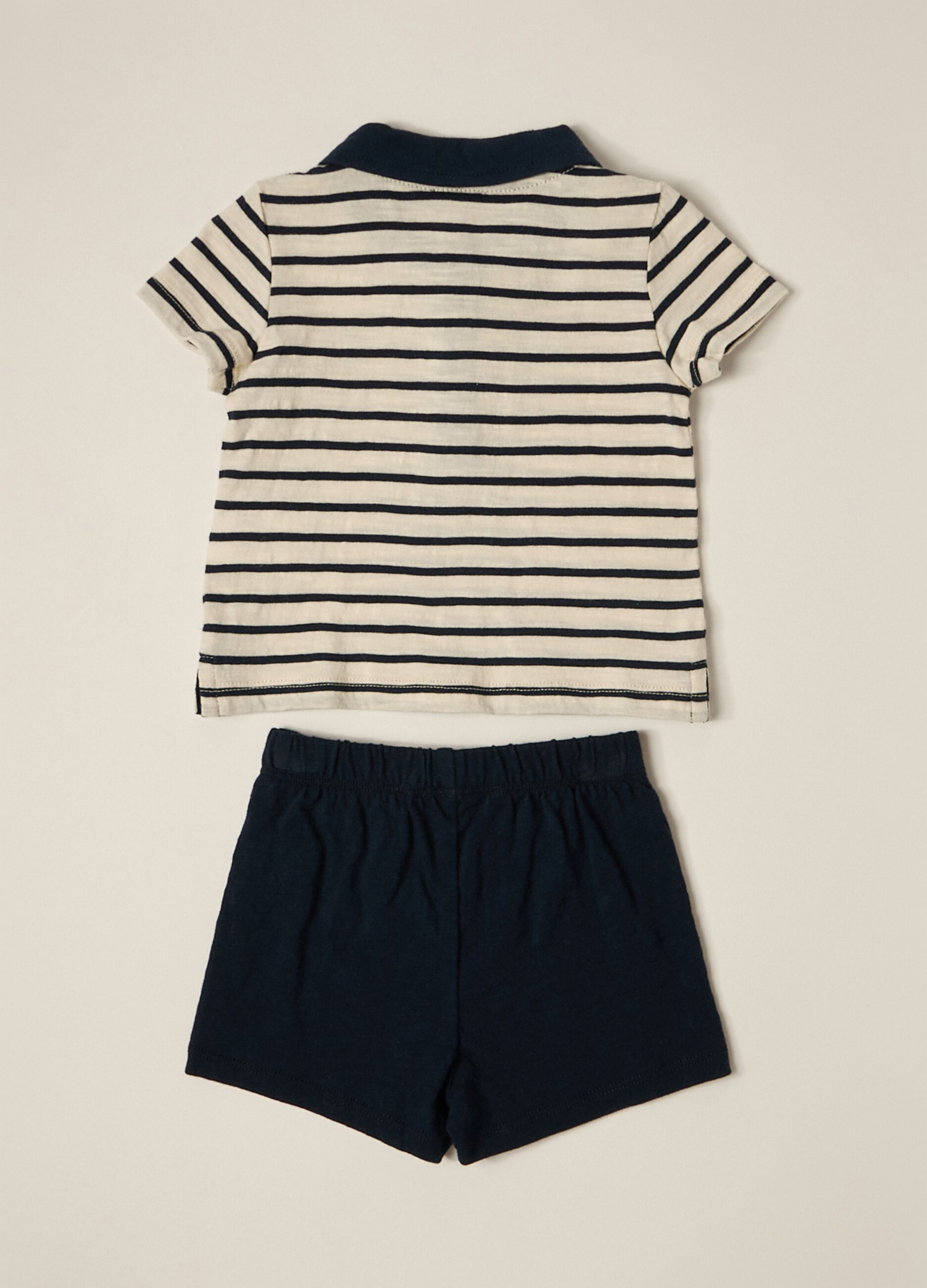 Set in jersey di puro cotone IANA neonato