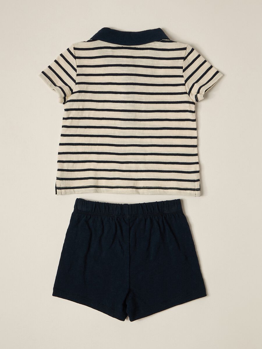 IANA newborn boy set in 100% cotton jersey_1