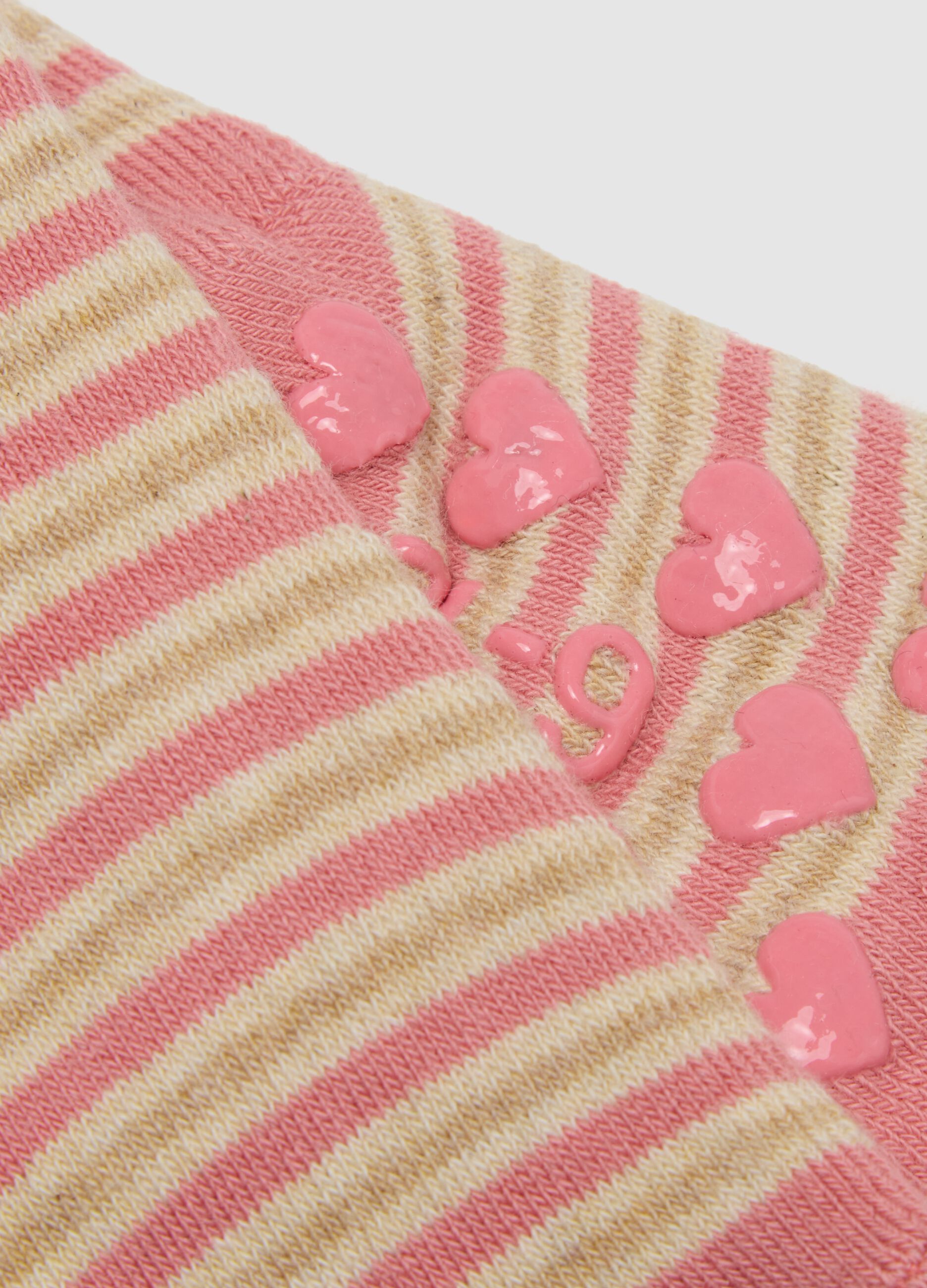 Pink socks with koala for girl